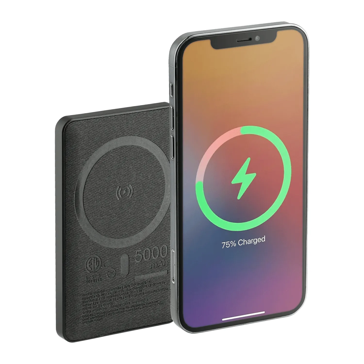 mophie - Snap 5000 mAh Wireless Power Bank