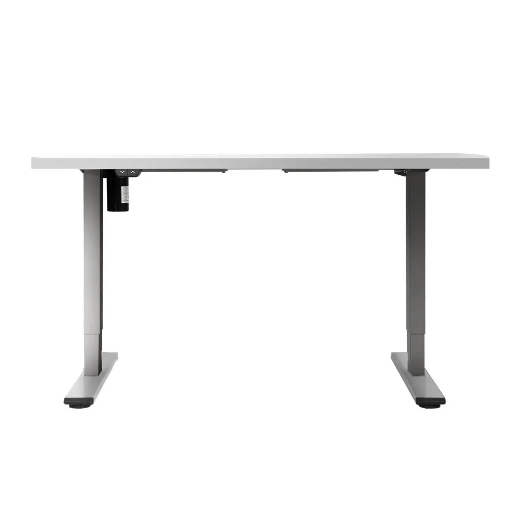 Motorised Adjustable Height Standing Desk, 120CM White - Artiss