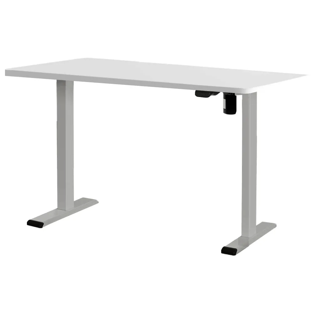 Motorised Adjustable Height Standing Desk, 120CM White - Artiss