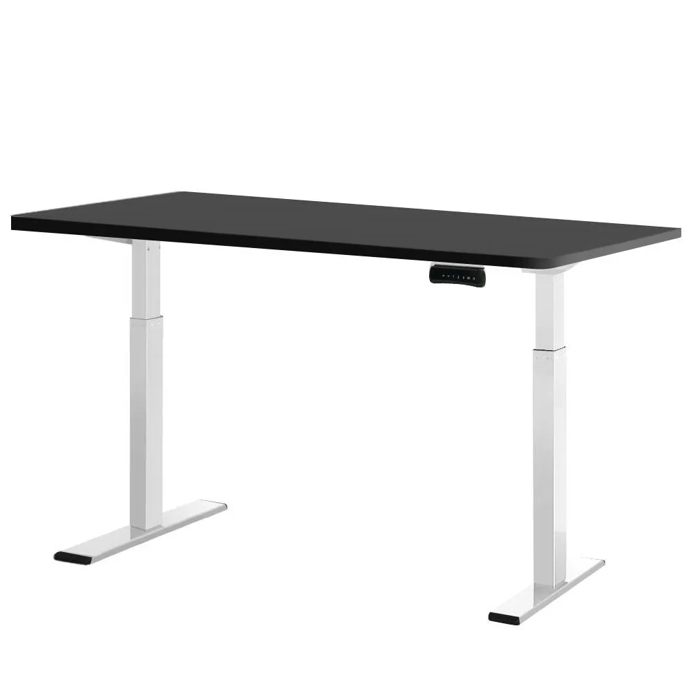 Motorised Dual Motor Standing Desk 120CM, Black - Artiss