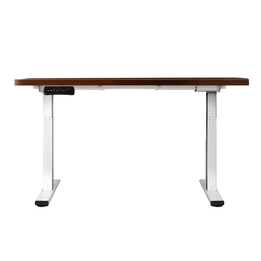 Motorized Height-Adjustable Standing Desk 120CM Walnut - Artiss