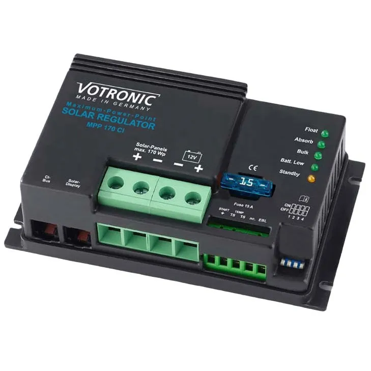 MPP CI Series Dual Battery MPPT Solar Charge Controllers by Votronic