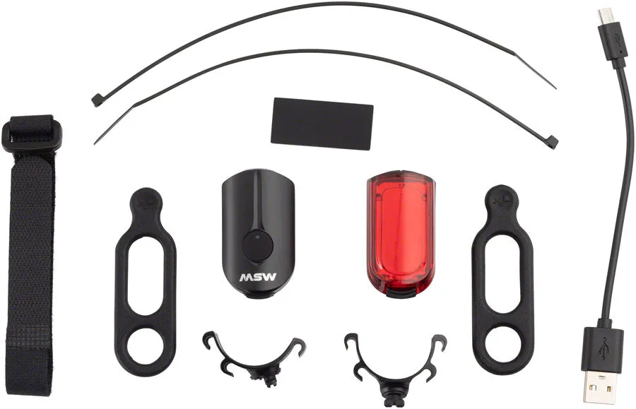 MSW Pico Headlight and Taillight Set