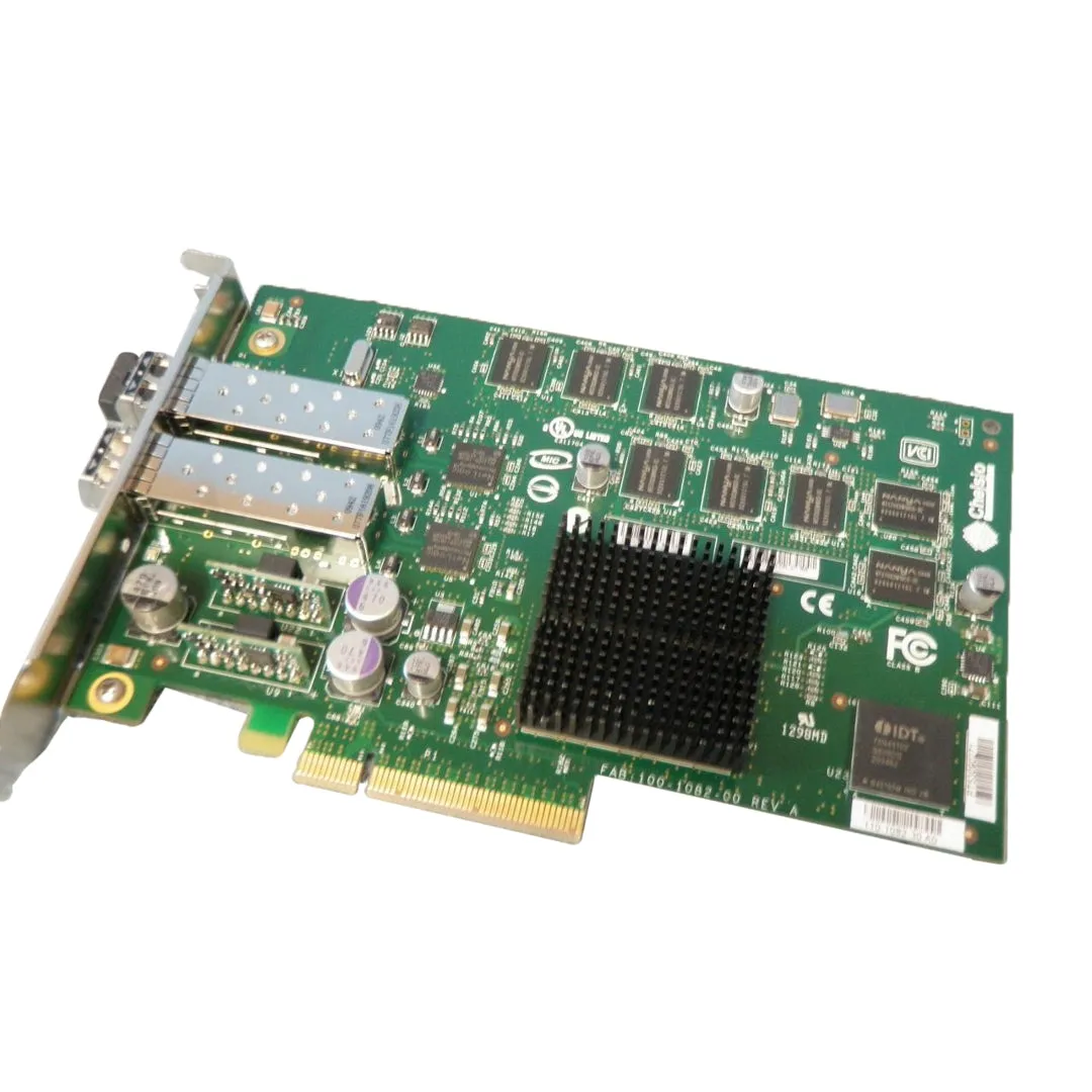 NetApp Adapter X1107A-R6 (ONTAP) 10Gb PCIe bus with plug SFP  (2p 10GbE NIC Op)