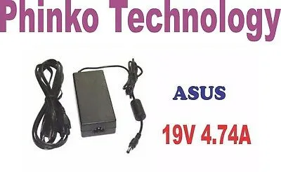 NEW Ac Adapter charger for ASUS M51S 19V 4.74A   power cord