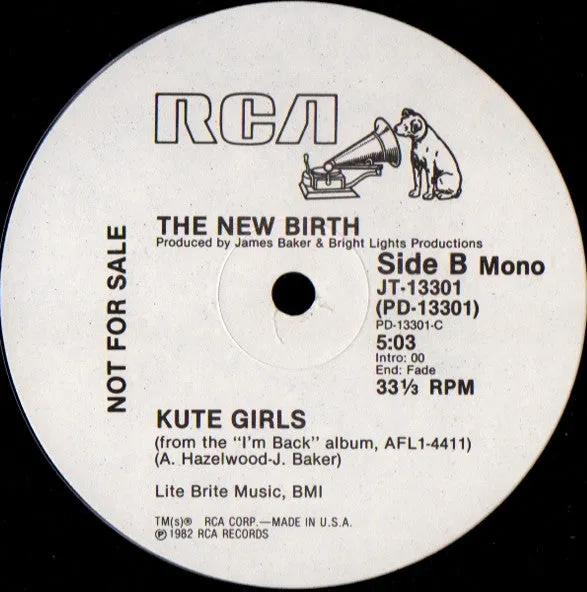 New Birth - Kute Girls (12", Promo) (VG )