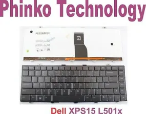 New Keyboard For Dell XPS 15 L501 Backlight laptop black us layout