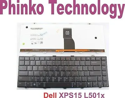 New Keyboard For Dell XPS 15 L501 Backlight laptop black us layout