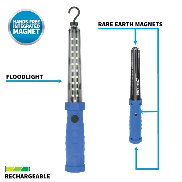 NSR-2168BL: Rechargeable LED Work Light - Blue