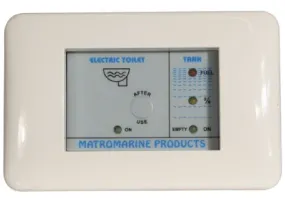 Ocean Toilet Control Panel Standard Complete with Level Indicator