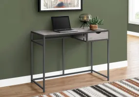 OFFICE SERIES - 42"L / GREY / DARK GREY METAL