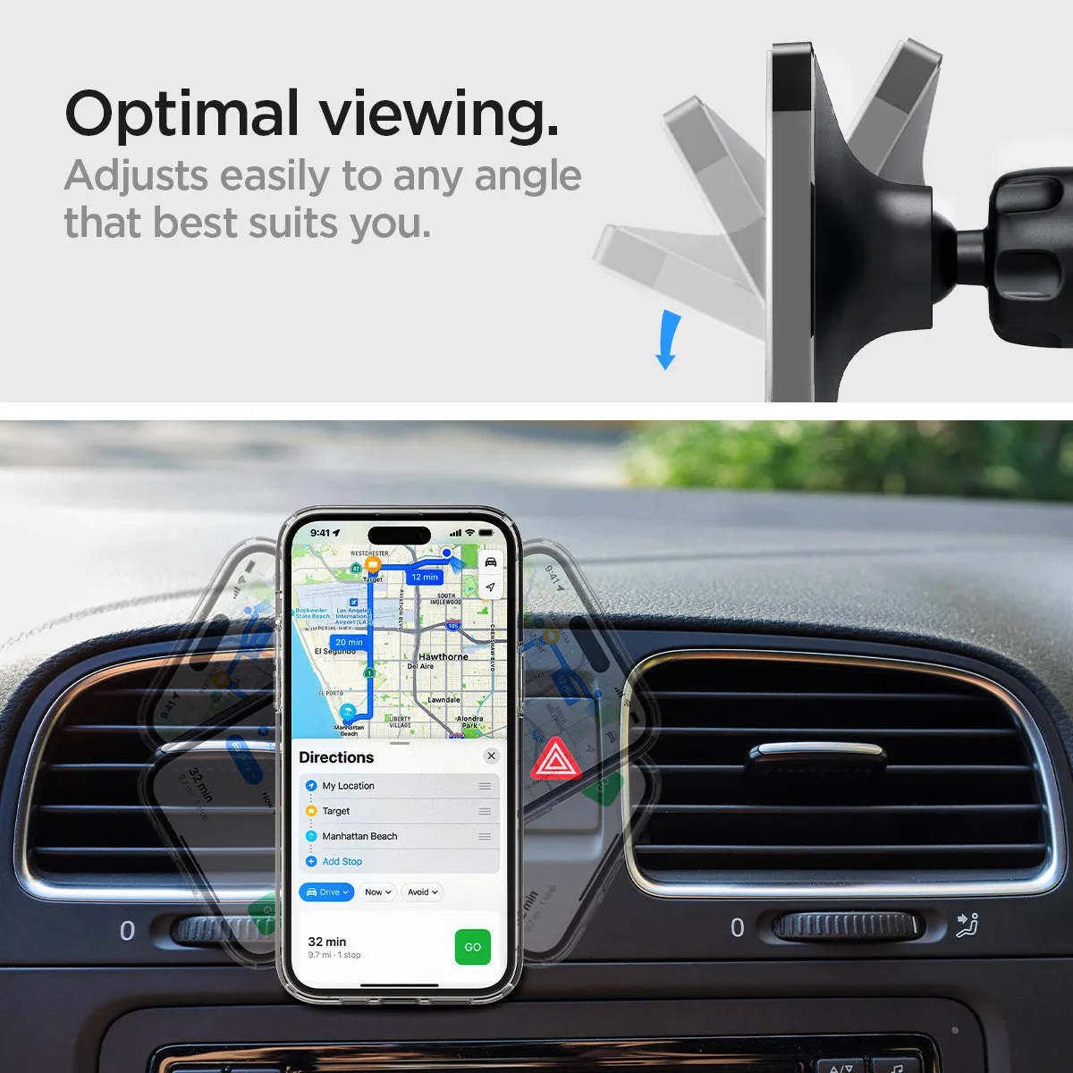 OneTap Pro 3 Air Vent Car Mount | ITM12W (MagFit)