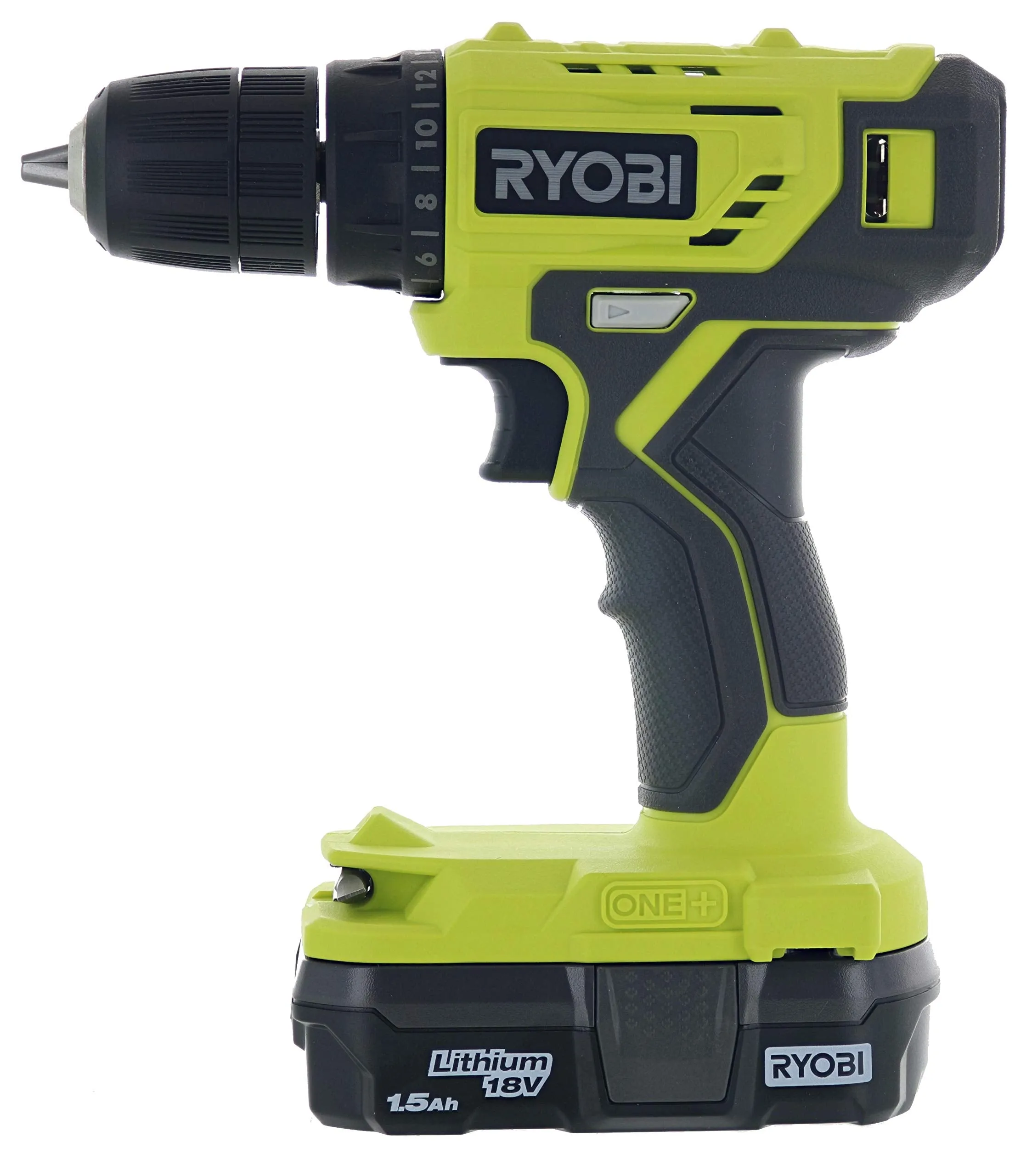 Open Box -  RYOBI 18-Volt ONE  Cordless 3/8 in. Drill/Driver Kit with 1.5 Ah Battery and Charger