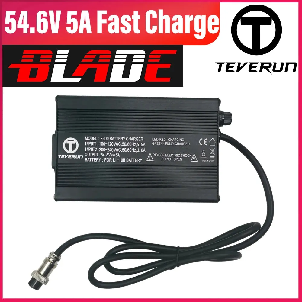 Original Blade Mini Pro 54.6V 5A Charger Teverun Mini Pro Charger Teverun Mini Pro Minimotor EY3 TFT Display 54.6V 5A Charger