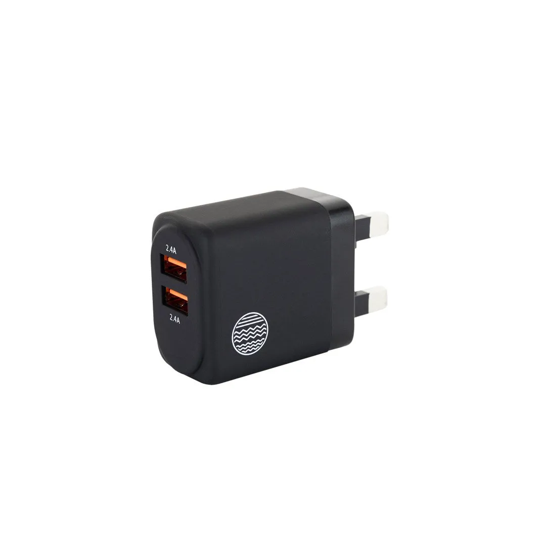 Our Pure Planet 24W Dual Usb-A Wall Charger (Uk Port)