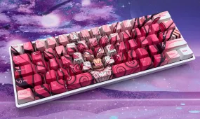 Pink Oni Dragon Keycap Set - Alpherior Keys