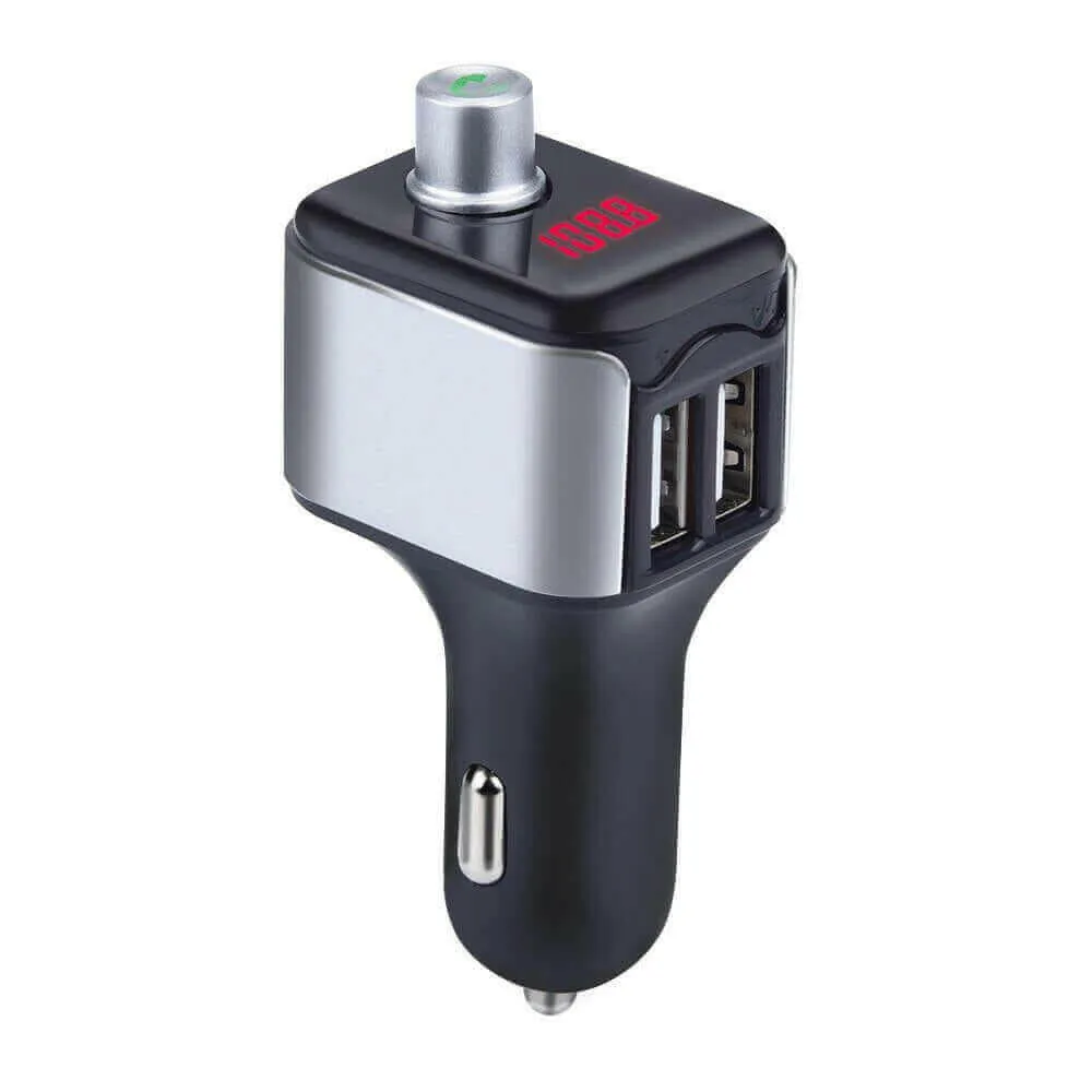 Portable Dual USB Car Charger Car Kit Wireless