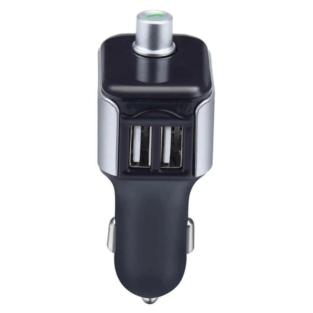 Portable Dual USB Car Charger Car Kit Wireless