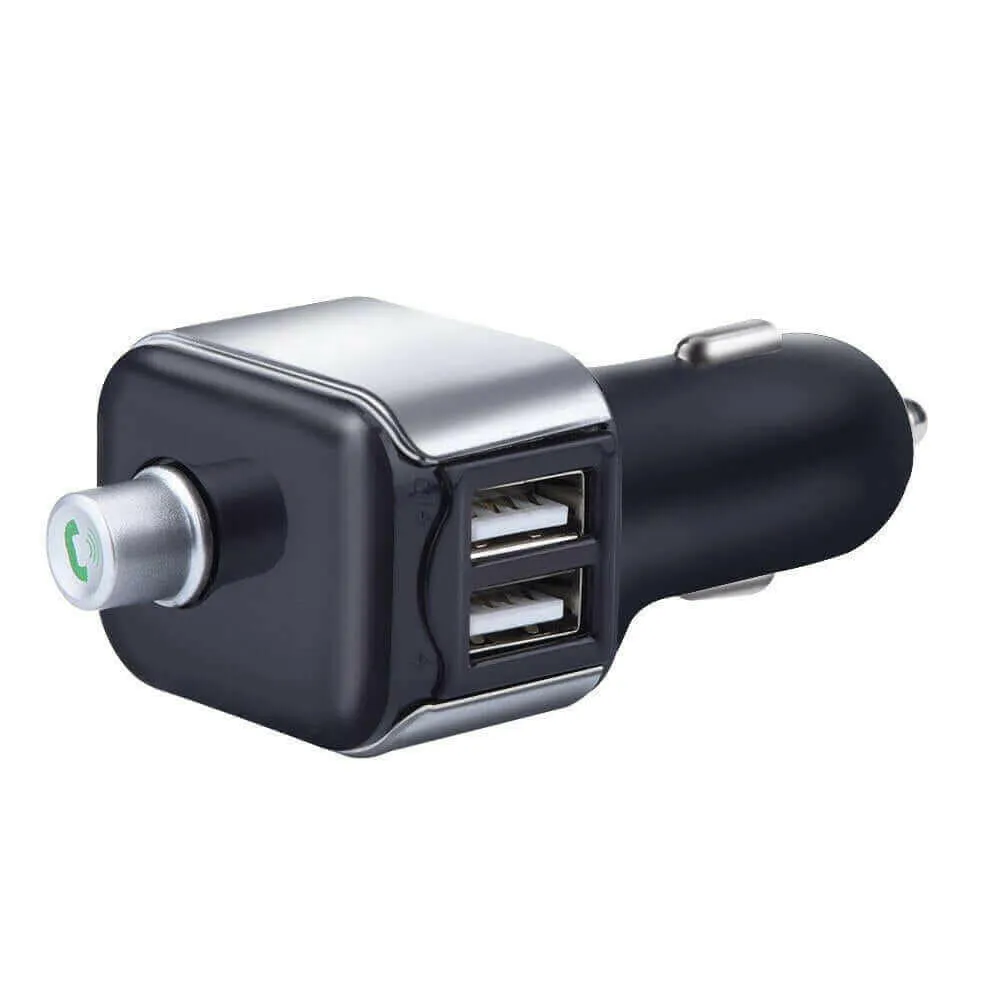 Portable Dual USB Car Charger Car Kit Wireless