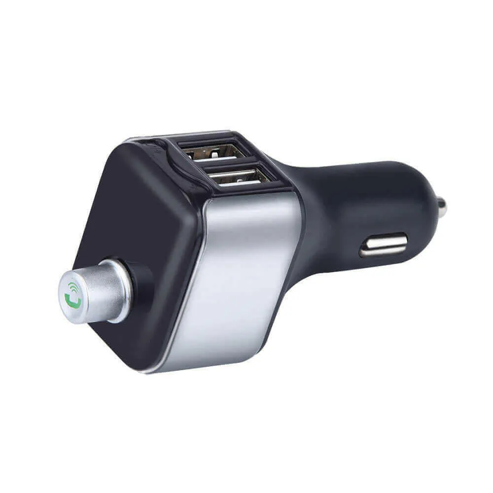 Portable Dual USB Car Charger Car Kit Wireless