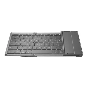 Portable Foldable Bluetooth Keyboard Rechargeable with Touchpad for iOS/Android/Windows