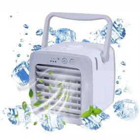 Portable Mini Air Conditioner Fan with Handle Mini Evaporative Air Cooler Cooling Fan