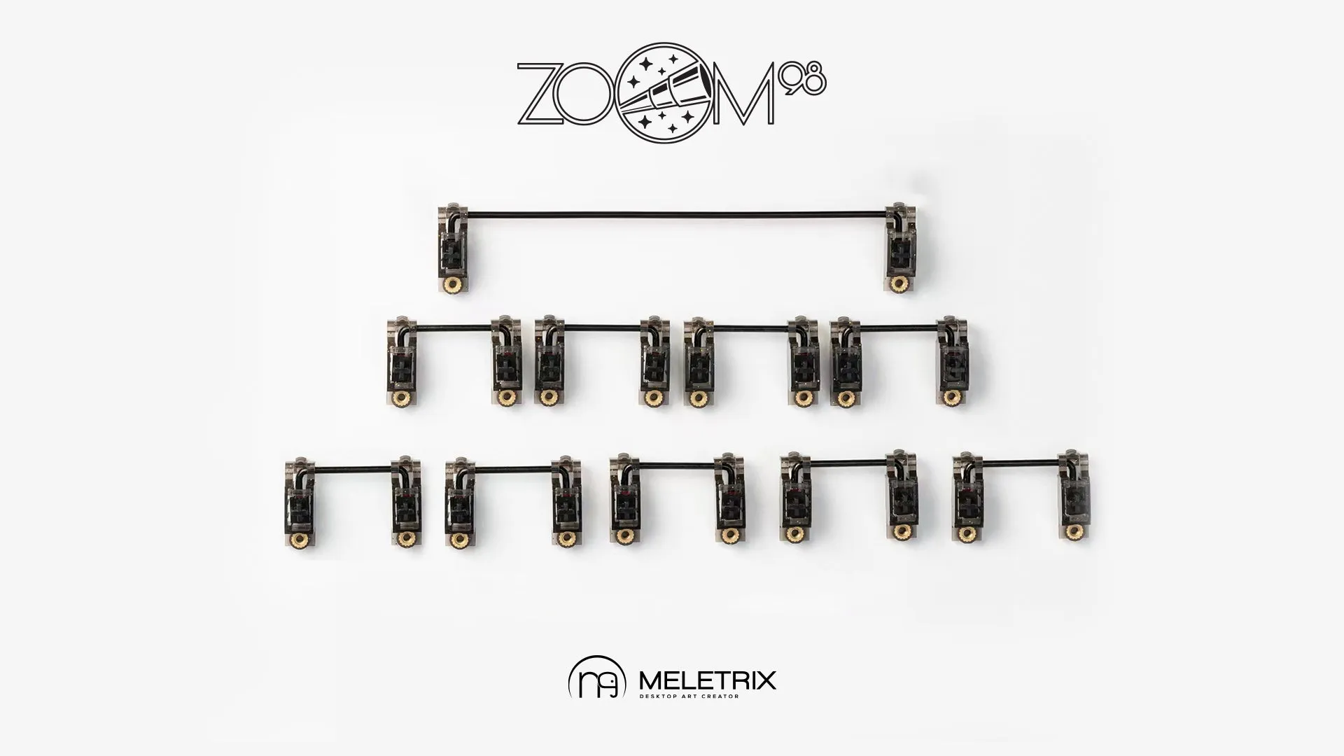 [Pre-Order] Meletrix Zoom98 - Barebones Keyboard Kit [Batch 2]