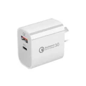 Pronto Type-C And USB Quick Wall Charger