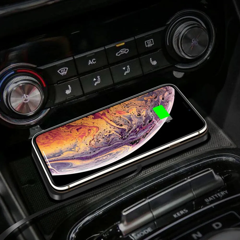 Q1 Wireless Car Charger Pad for iPhone & Samsung