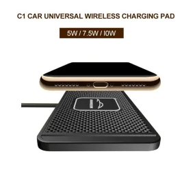 Q1 Wireless Car Charger Pad for iPhone & Samsung