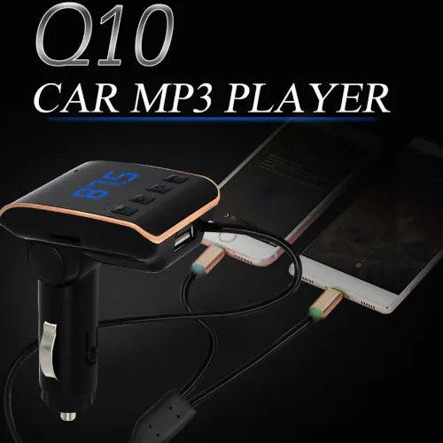 Q10 Car MP3 2In1