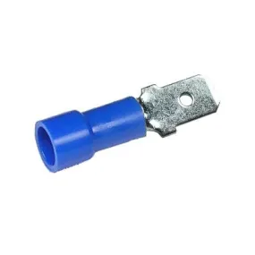 Quick Connect Male Crimp Connector - 16-14 AWG, 0.11" Tab, Pkg/25 (1850-14)