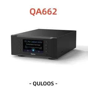 QULOOS QLS QA662 Desktop DAC & Headphone Amplifier & Music Streamer