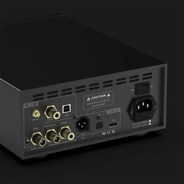 QULOOS QLS QA662 Desktop DAC & Headphone Amplifier & Music Streamer