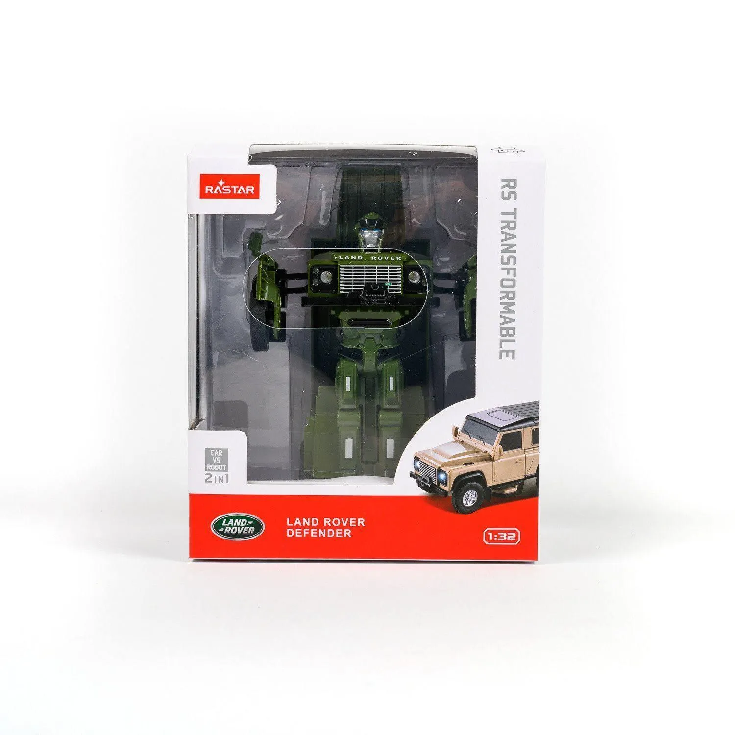 Rastar 62000 Land Rover Transformable Car - Green