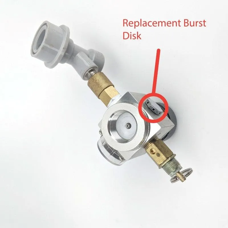 Replacement 3000psi Burst Disk for All In One Mini Regualtor