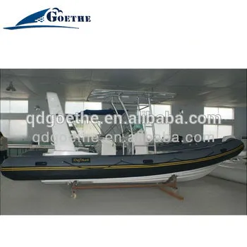 Rib680 Goethe Rigid Inflatable Boats With Sunshade - Buy Inflatable Boat,Boat,Rigid Inflatable Boat Product on Alibaba.com