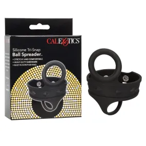 Rings! Silicone Tri-Snap Ball Spreader Cock Ring