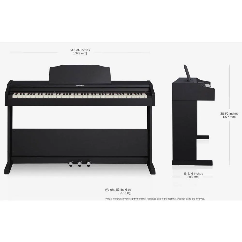 Roland RP-102 Digital Piano (Black)