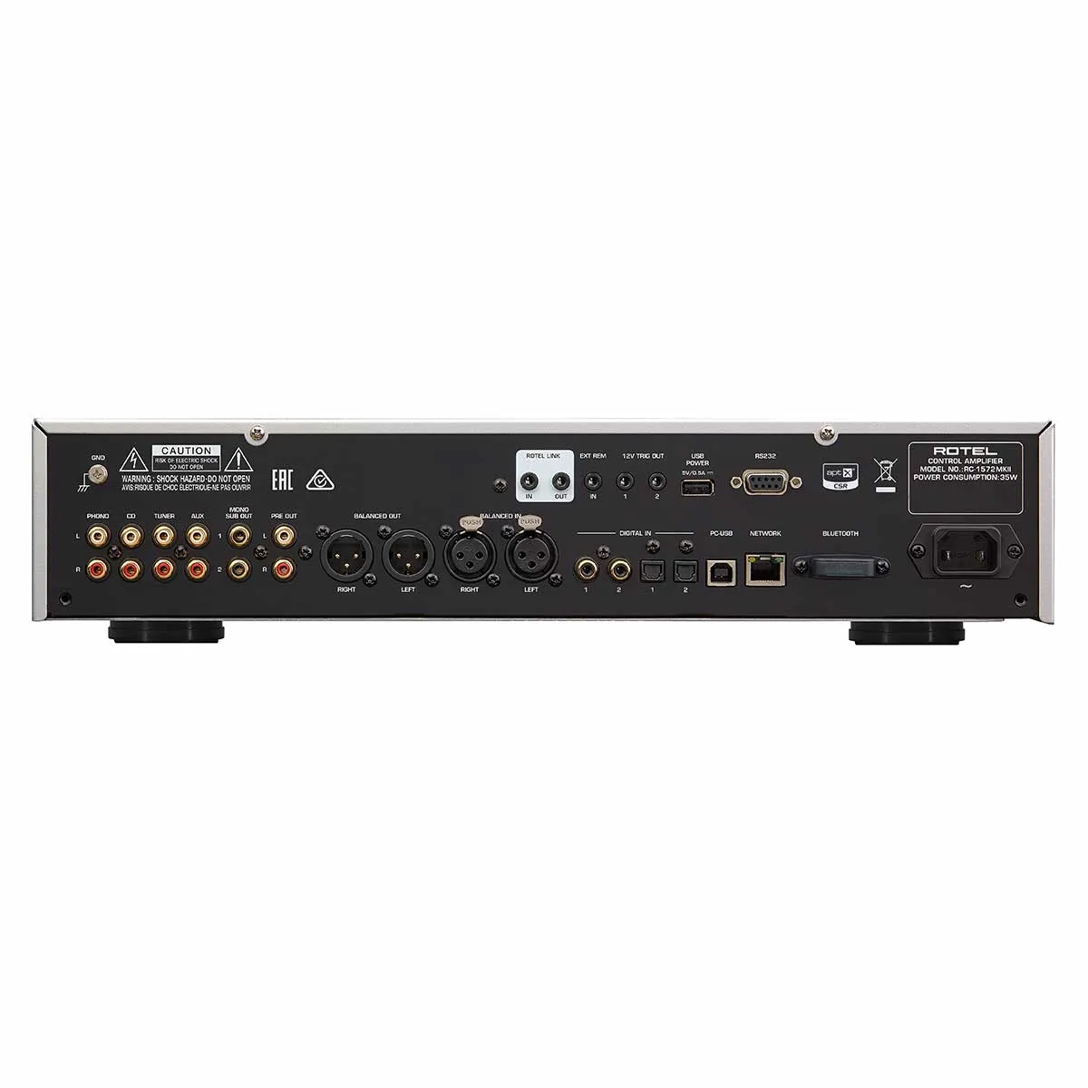 Rotel RC-1572 MKII Stereo Preamplifier