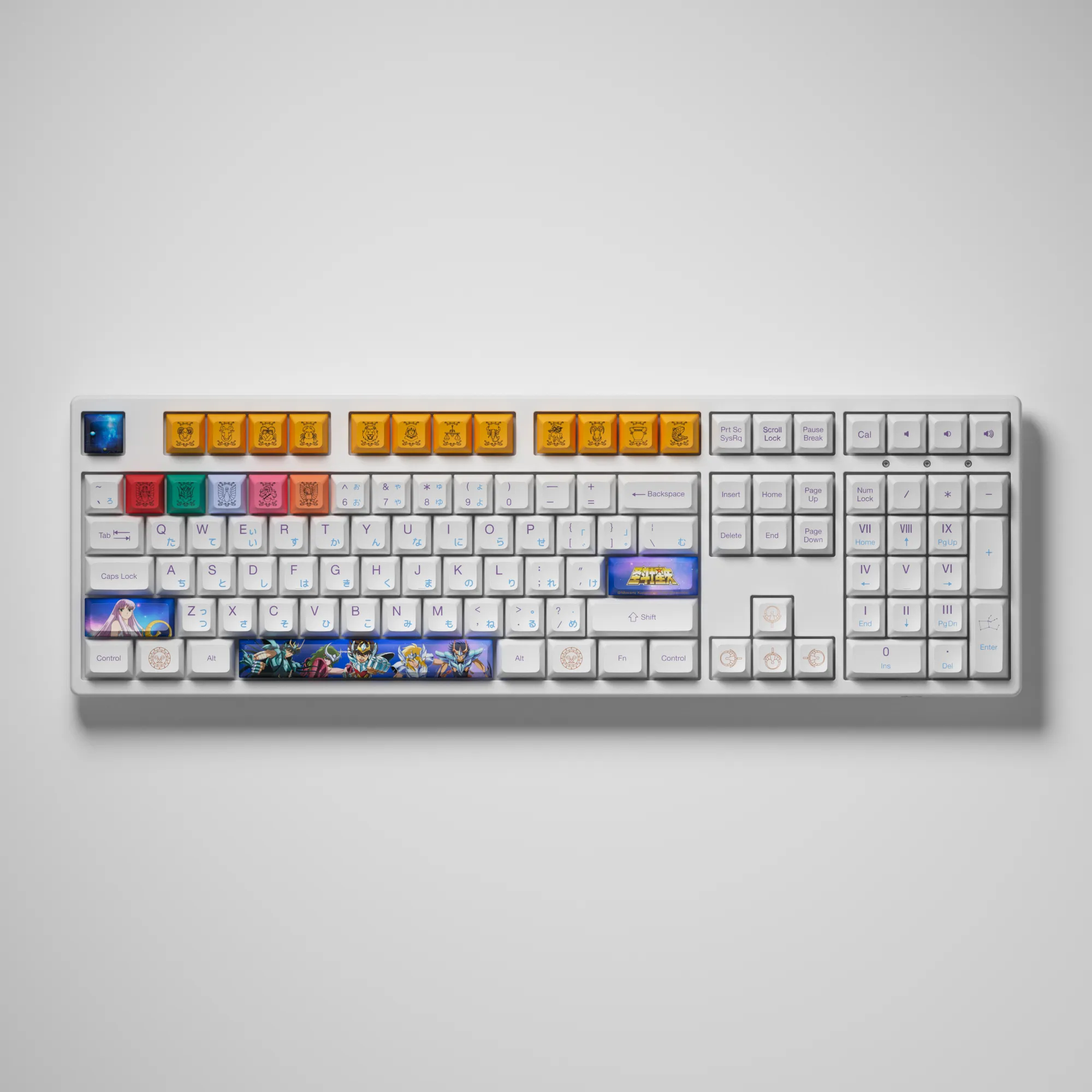 Saint Seiya Keycap Set (145-key)