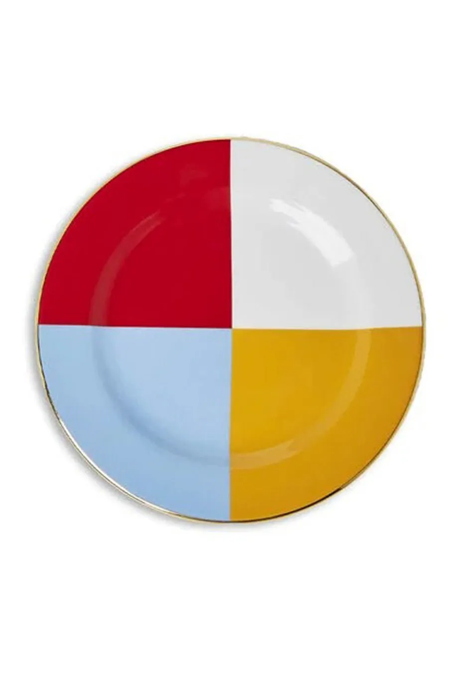 Set of 6 Dessert Plates - Multi