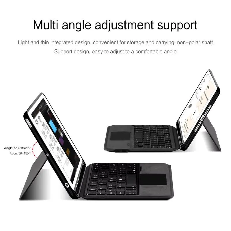 Slim iPad Mini 4/5 Keyboard with Trackpad Stand Cover