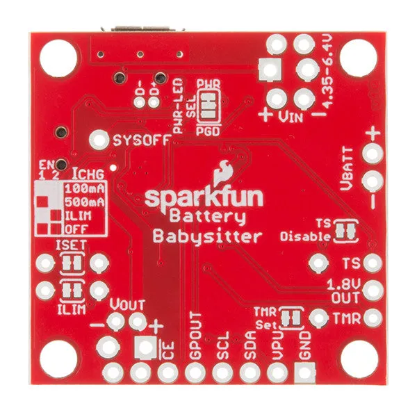 SparkFun Battery Babysitter - LiPo Battery Manager