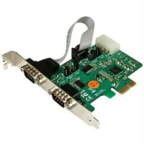 Startech Add Two High Speed, Esd-protected Rs232 Ports, With 5v Or 12v Selectable Power O