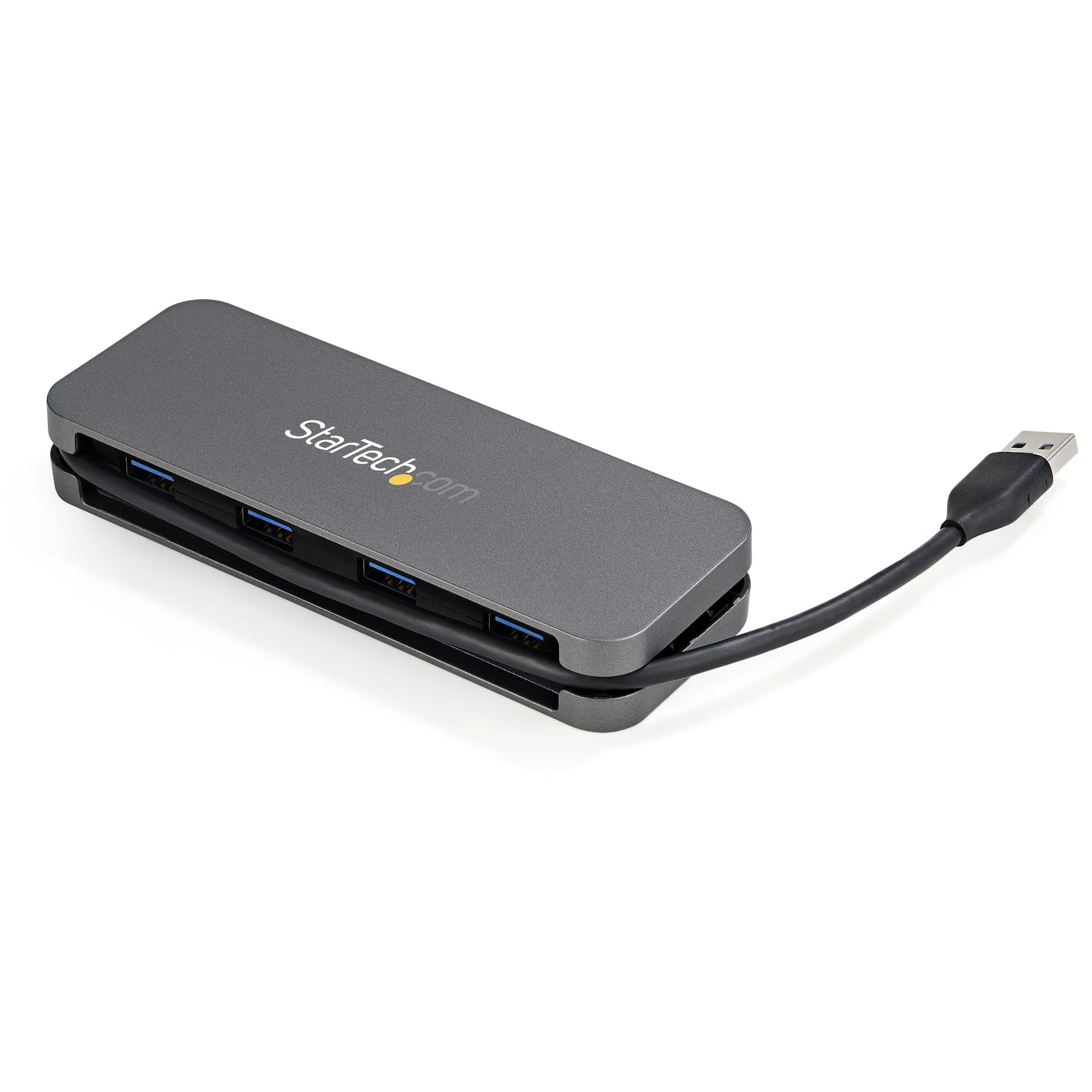 Startech.Com 4 Port Usb 3.0 Hub, 4X Usb-A, 5Gbps Laptop/Desktop Usb Type-A Hub, Usb Bus Powered, 11" Long Cable With Cab