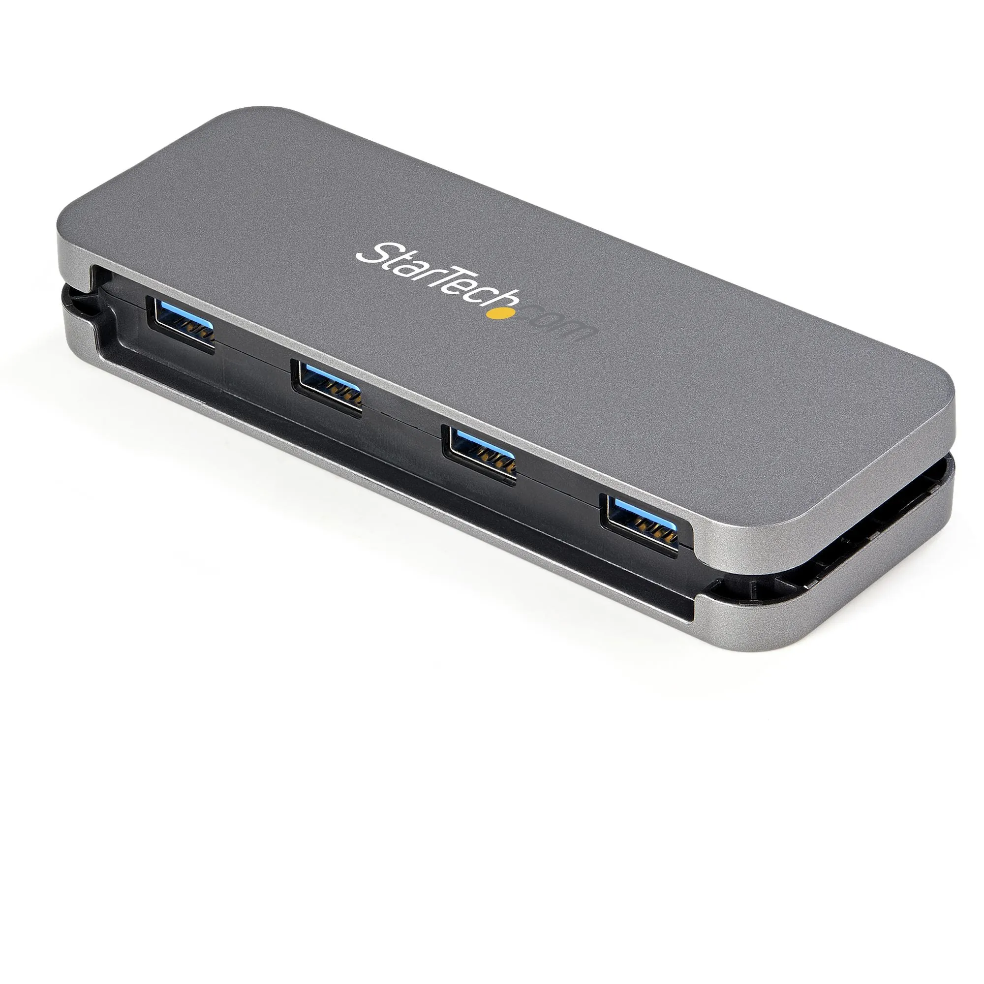 Startech.Com 4 Port Usb 3.0 Hub, 4X Usb-A, 5Gbps Laptop/Desktop Usb Type-A Hub, Usb Bus Powered, 11" Long Cable With Cab