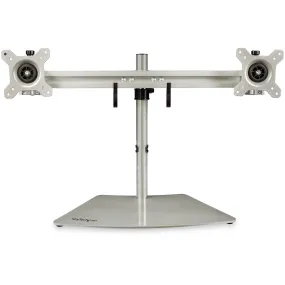 Startech.Com Dual Monitor Stand, Ergonomic Free Standing Dual Monitor Desktop Stand For Two 24" Vesa Mount Displays, Syn