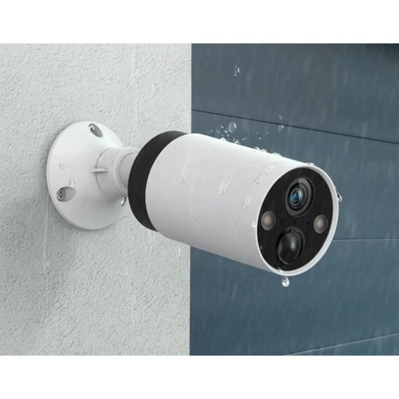 Tapo Smart Wire-Free Indoor & Outdoor Security Camera System - White | TAPOC420S2