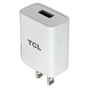 TCL (5V/2A) Single USB Wall Charger Travel Adapter - White (UC13US)